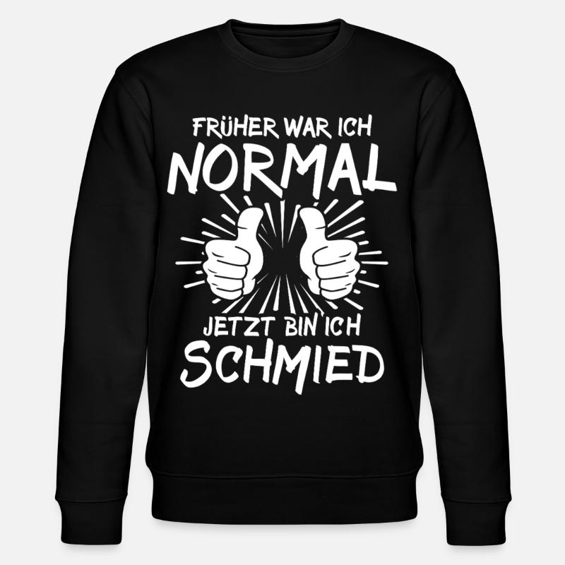 blacksmith - Stanley/Stella CHANGER Unisex Organic Sweatshirt - black