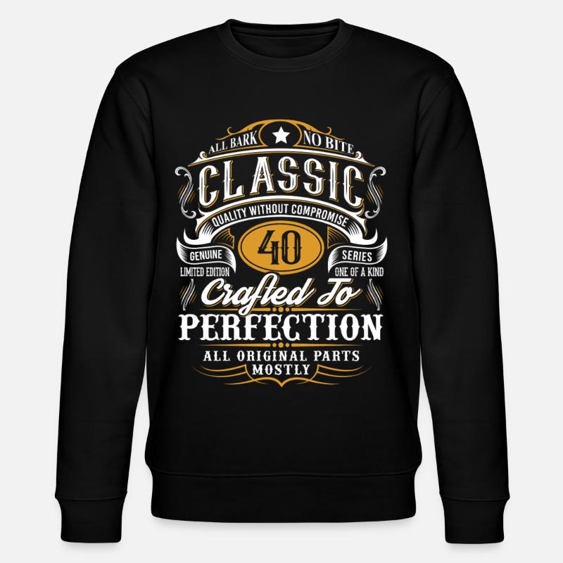 40e anniversaire - Sweat bio CHANGER Stanley/Stella Unisexe - noir