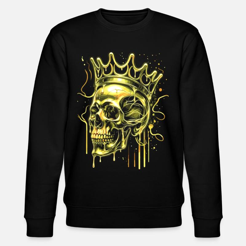 Roi du Crâne d’Or - Sweat bio CHANGER Stanley/Stella Unisexe - noir