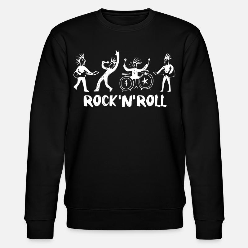 Groupe de rock and roll - Sweat bio CHANGER Stanley/Stella Unisexe - noir