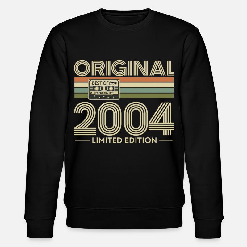 Original 2004 édition limitée - Sweat bio CHANGER Stanley/Stella Unisexe - noir