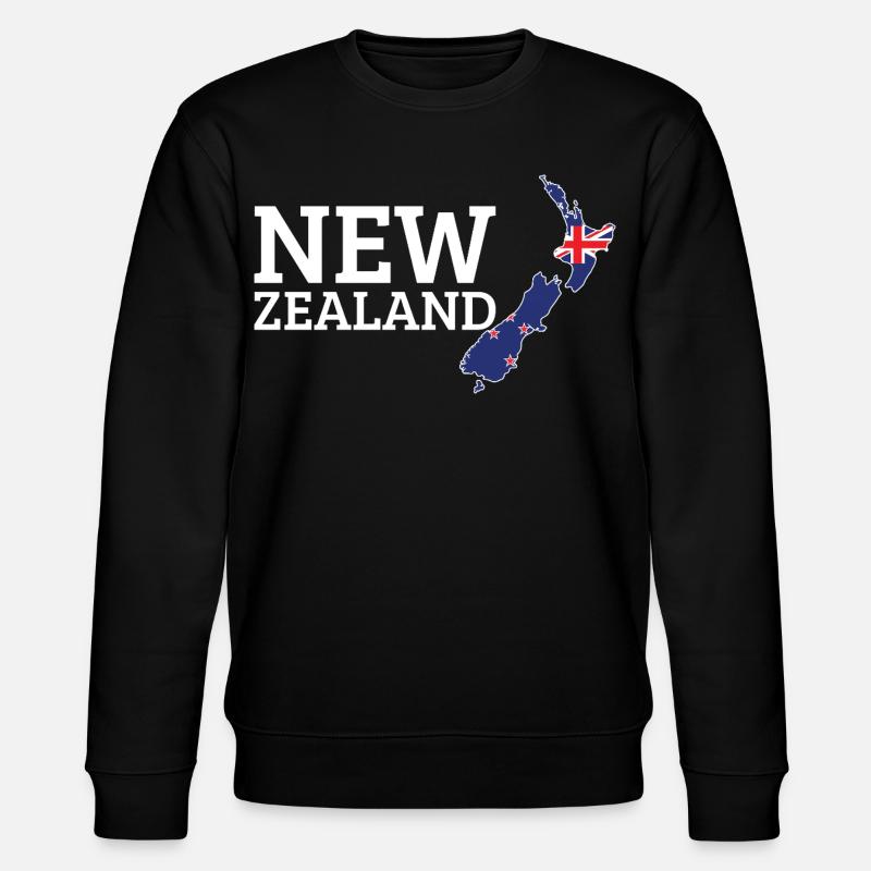Drapeau néo-zélandais Cool Néo-Zélandais - Sweat bio CHANGER Stanley/Stella Unisexe - noir