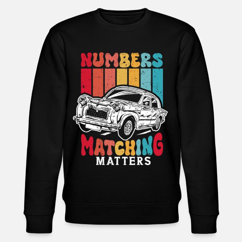 Auto Restauration Numbers Matching Matters - Stanley/Stella Unisex Bio-Sweatshirt CHANGER  - Schwarz