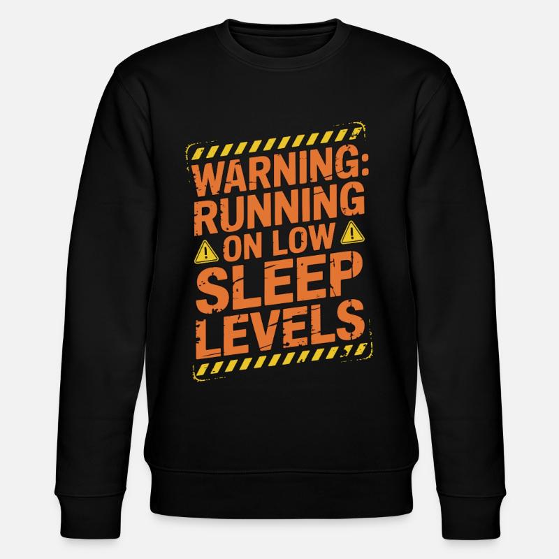 Pharmacist Student Warning Running Pharmaceutical - Stanley/Stella Unisex Bio-Sweatshirt CHANGER  - Schwarz