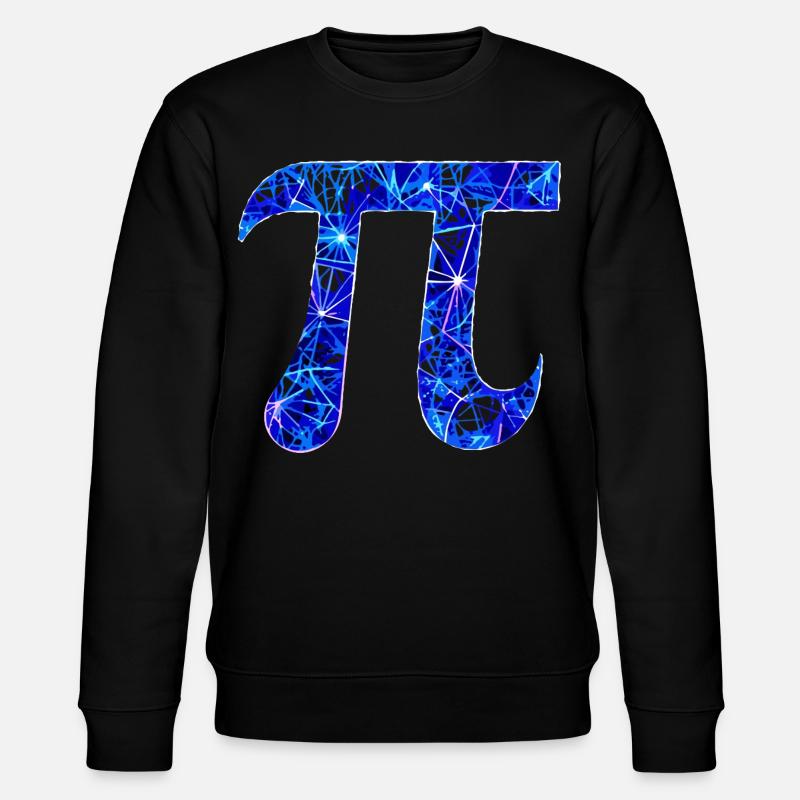 Zahl Pi - 3.14  - Stanley/Stella Unisex Bio-Sweatshirt CHANGER  - Schwarz