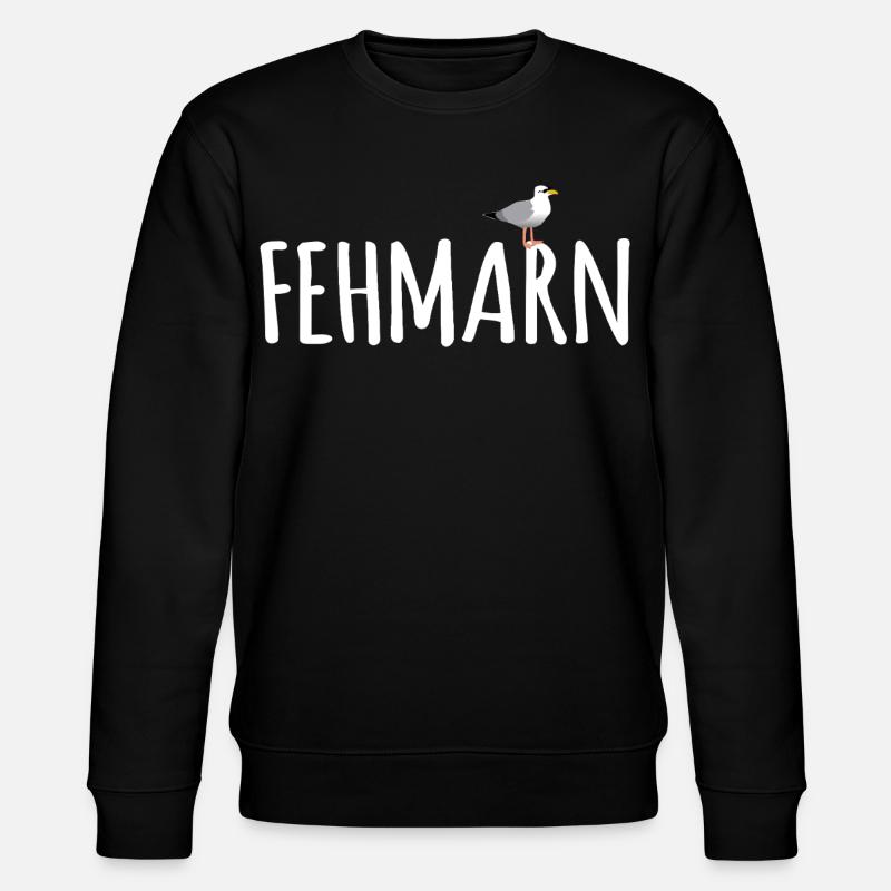 Mouette de Fehmarn - Sweat bio CHANGER Stanley/Stella Unisexe - noir