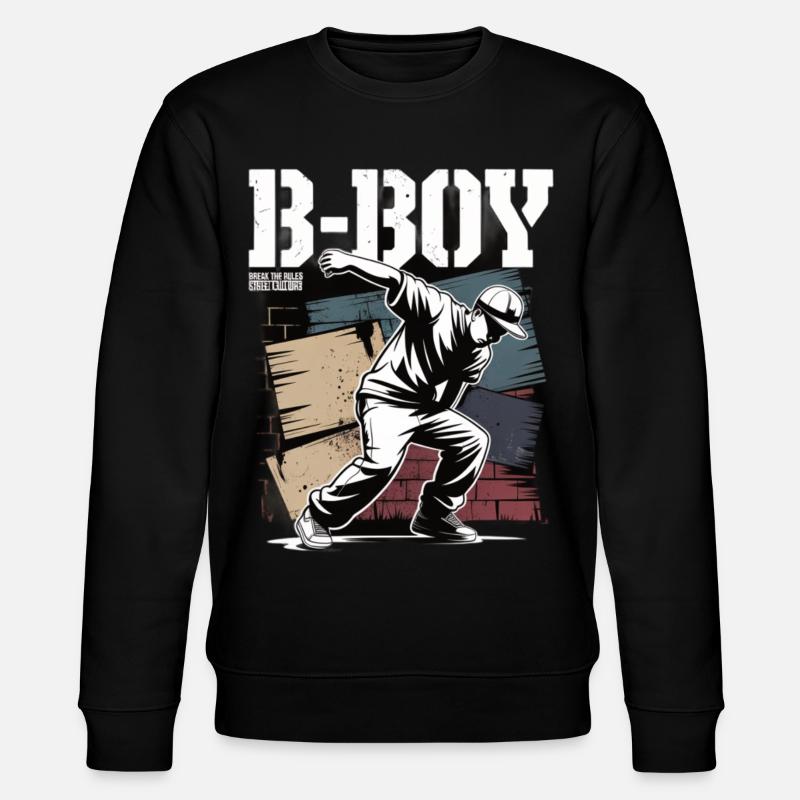 B-Boy Breakdance Streetstyle Breakdancer - Sweat bio CHANGER Stanley/Stella Unisexe - noir