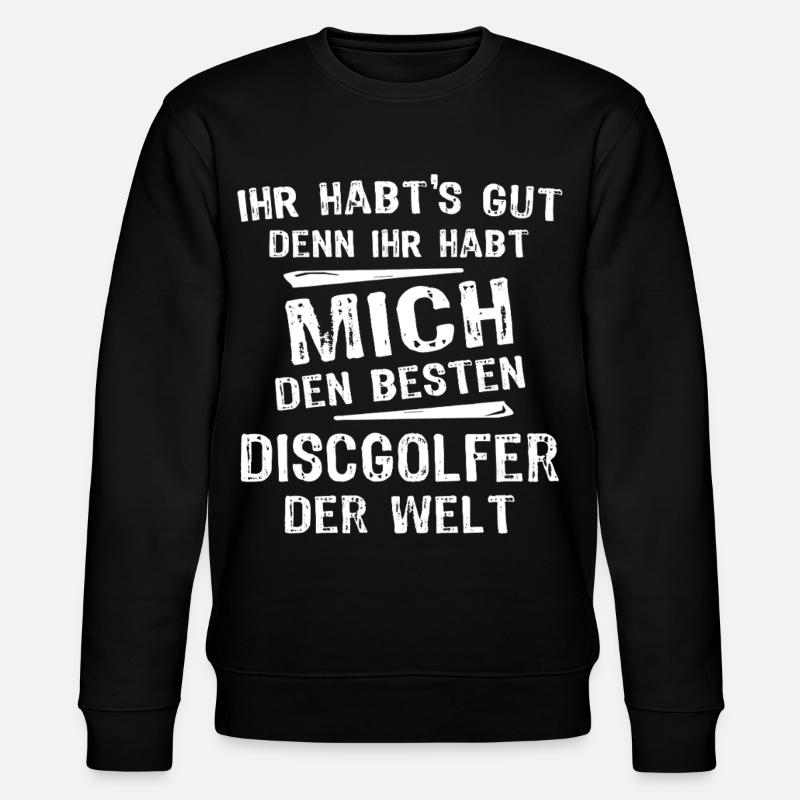 Disc golfeurs - Sweat bio CHANGER Stanley/Stella Unisexe - noir