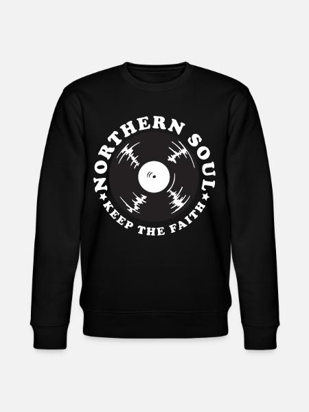 Northern Soul Vintage - Stanley/Stella CHANGER Unisex Organic Sweatshirt - black