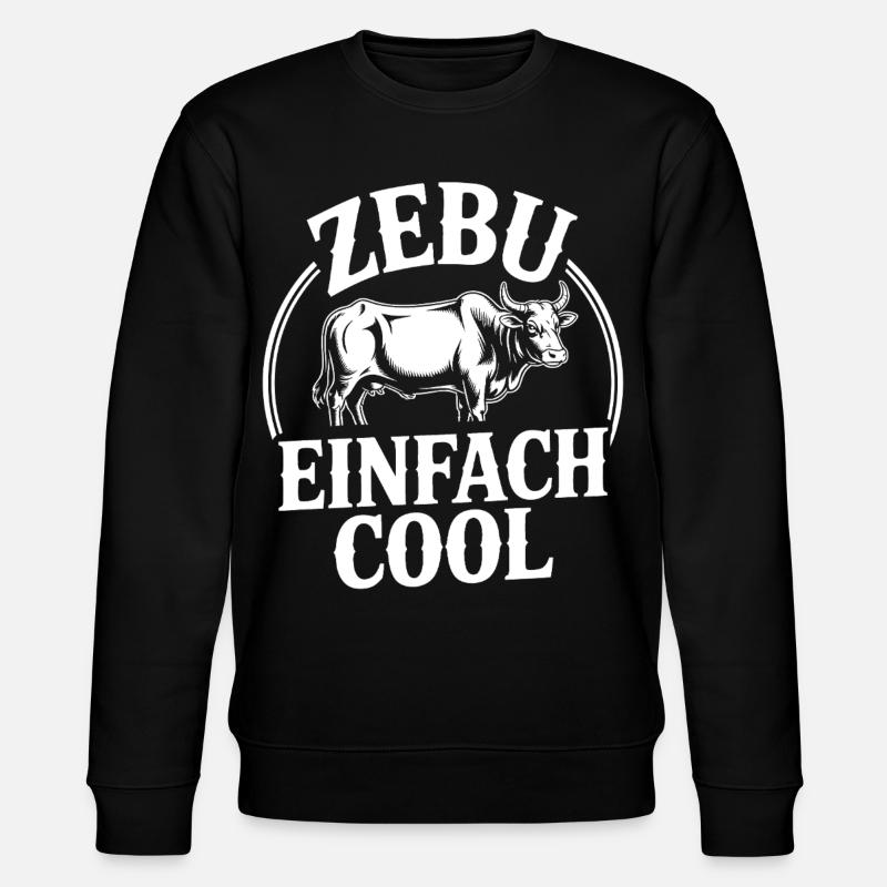 Zebu Simply Cool Logo - Sweat bio CHANGER Stanley/Stella Unisexe - noir