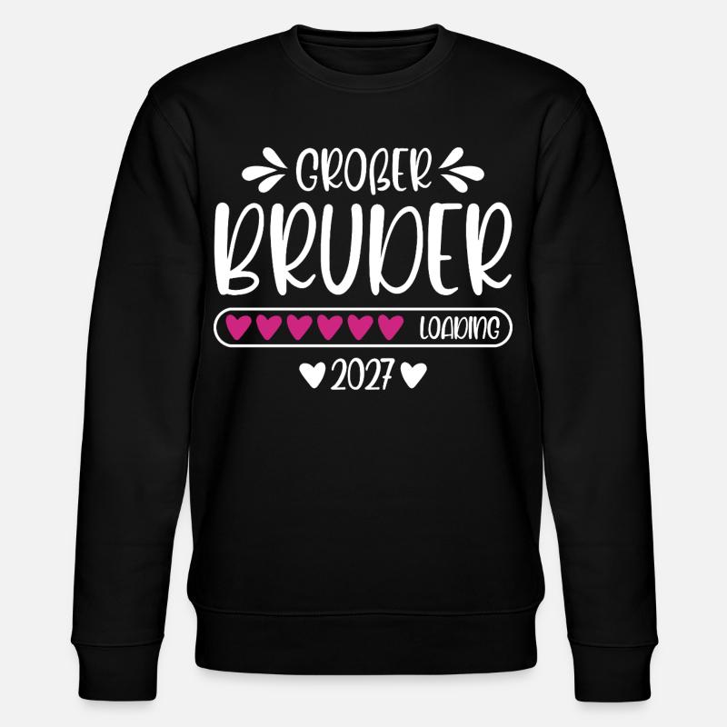 Großer Bruder 2027 loading - Stanley/Stella Unisex Bio-Sweatshirt CHANGER - Schwarz