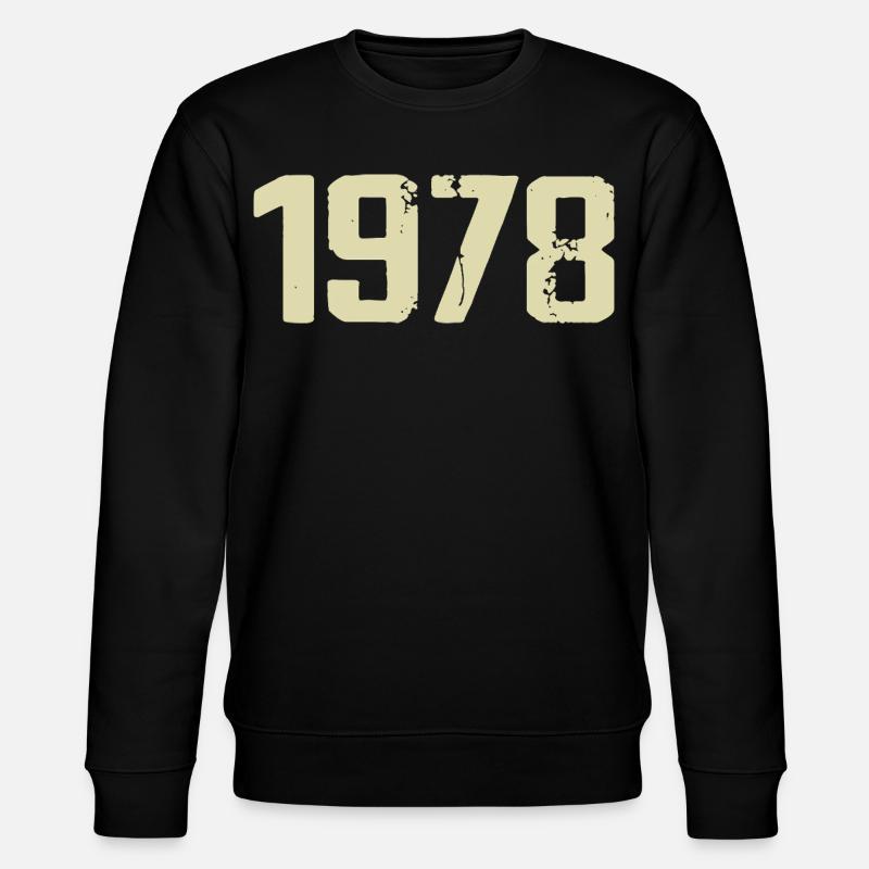 Jubilee 1978 - Stanley/Stella CHANGER Unisex Organic Sweatshirt - black