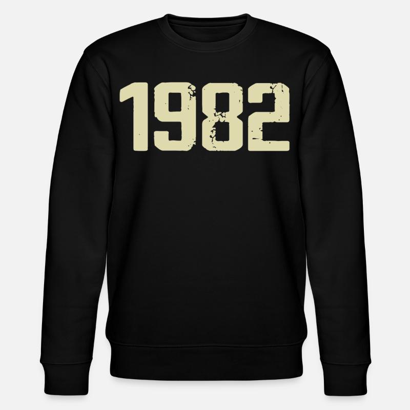 Jubilee 1982 - Stanley/Stella CHANGER Unisex Organic Sweatshirt - black