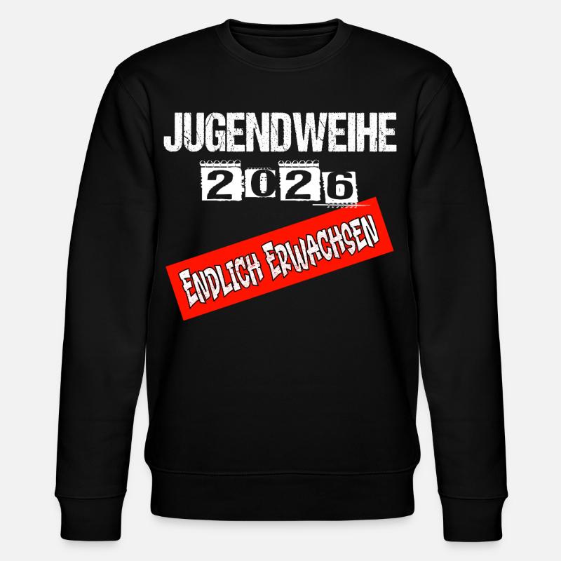 Jugendweihe - Jugendweihe 2026 - Sweat bio CHANGER Stanley/Stella Unisexe - noir