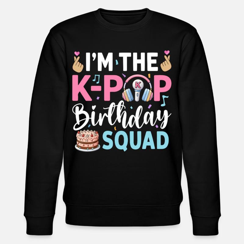 Je suis l’équipe d’anniversaire K-Pop - Sweat bio CHANGER Stanley/Stella Unisexe - noir