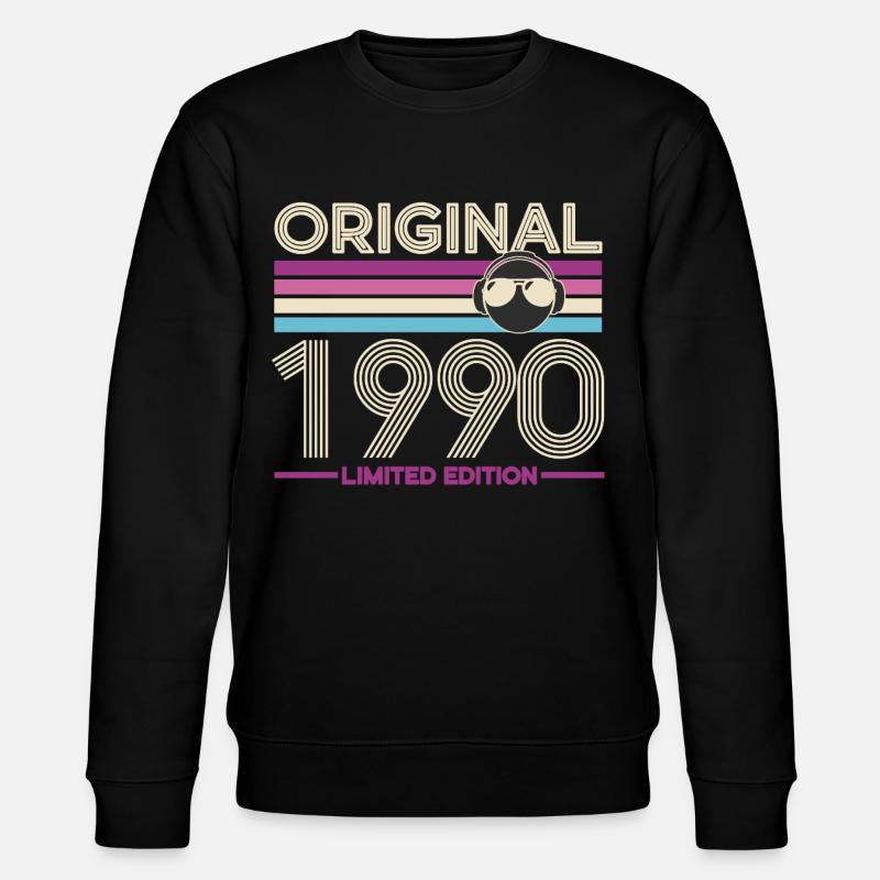 Original 1990 Édition Limite - Sweat bio CHANGER Stanley/Stella Unisexe - noir
