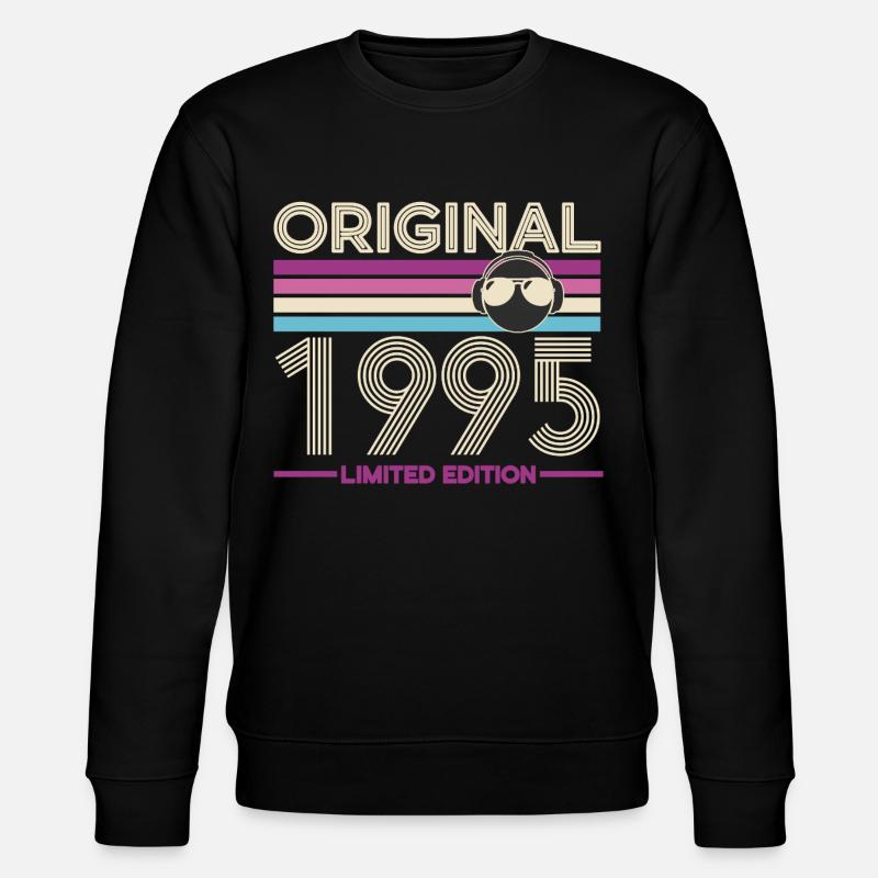 Original 1995 Édition Limitée - Sweat bio CHANGER Stanley/Stella Unisexe - noir