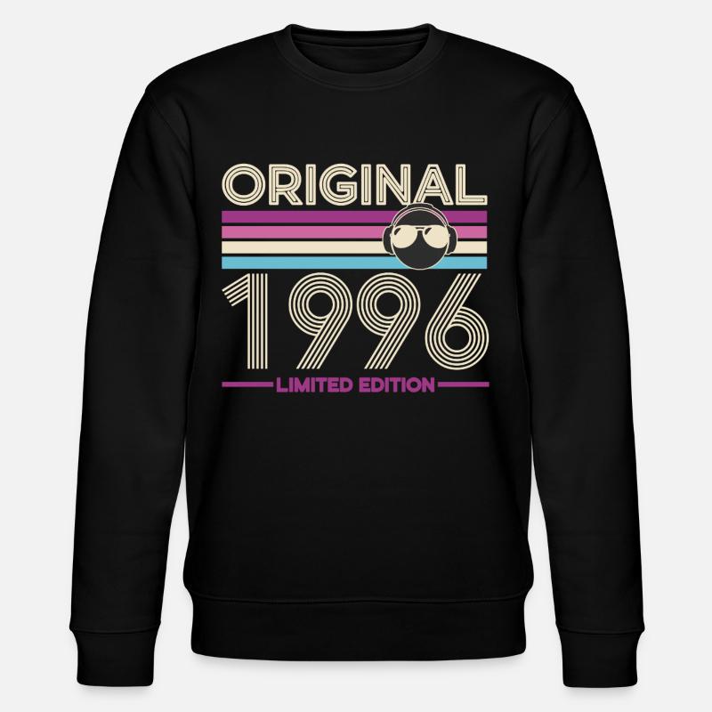 Original 1996 Édition Limitée - Sweat bio CHANGER Stanley/Stella Unisexe - noir