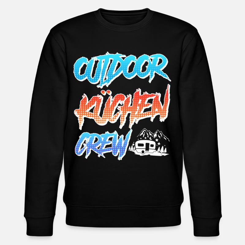 Chef ÉQUIPE DES CUISINES EXTÉRIEURES Drôle - Sweat bio CHANGER Stanley/Stella Unisexe - noir