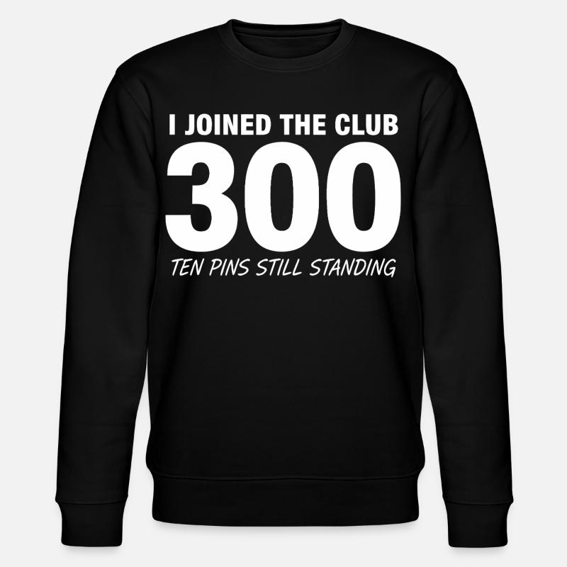 Bowling Dire Drôle 300 - Sweat bio CHANGER Stanley/Stella Unisexe - noir