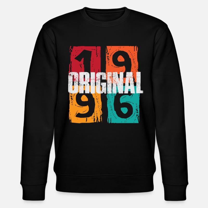 Original 1996 - Stanley/Stella Unisex Bio-Sweatshirt CHANGER  - Schwarz