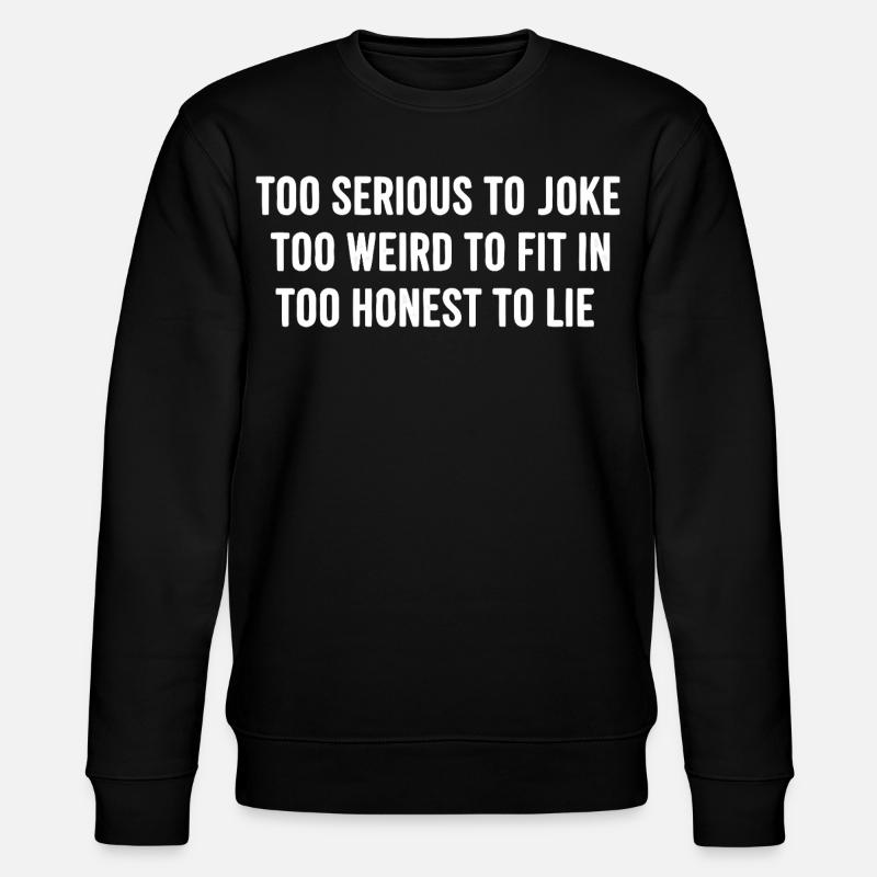 Honest Authentic Direct - Stanley/Stella CHANGER Unisex Organic Sweatshirt - black