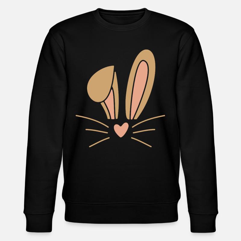 Easter Bunny Easter - Stanley/Stella CHANGER Unisex Organic Sweatshirt - black
