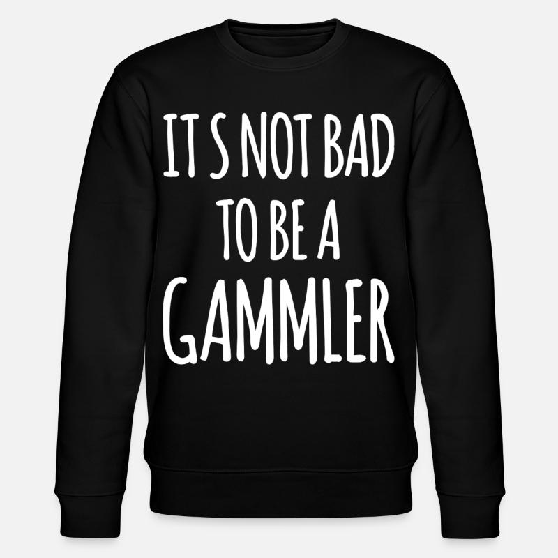 Gammler Chiller : Drôle de proverbe - Sweat bio CHANGER Stanley/Stella Unisexe - noir
