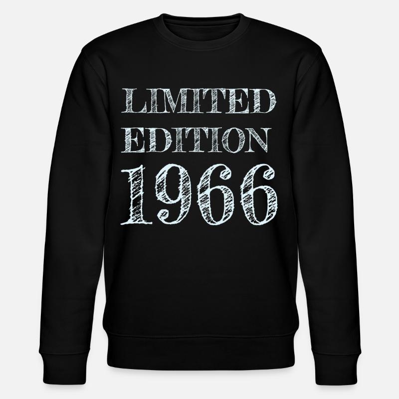 1966 60e année de naissance - Sweat bio CHANGER Stanley/Stella Unisexe - noir