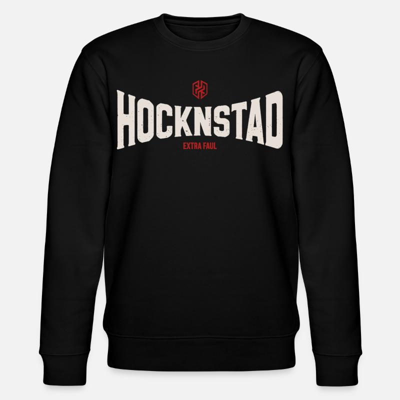 Hocknstad - Sweat bio CHANGER Stanley/Stella Unisexe - noir