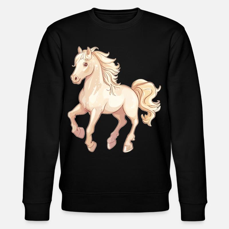 Cheval - Sweat bio CHANGER Stanley/Stella Unisexe - noir