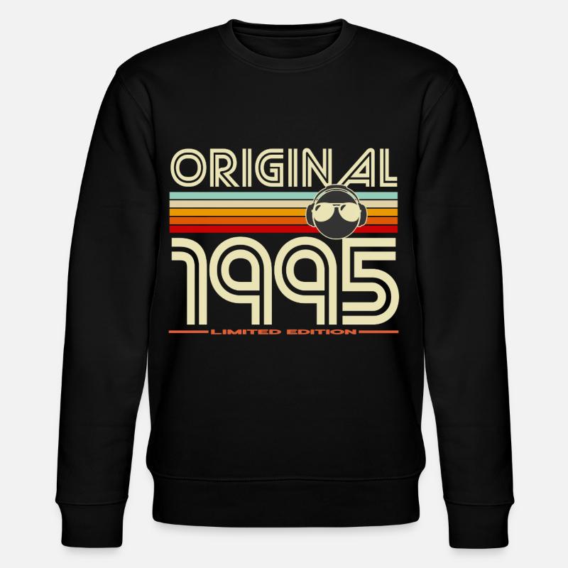 Original 1995 Édition limitée - Sweat bio CHANGER Stanley/Stella Unisexe - noir