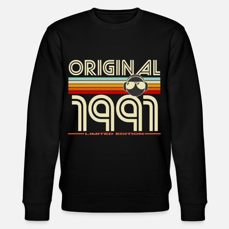 Original 1991 Rétro Edition - Sweat bio CHANGER Stanley/Stella Unisexe - noir