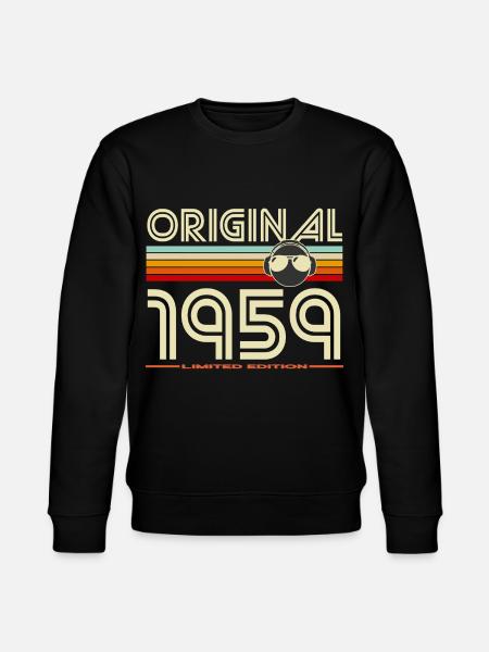 Rétro 1959 Édition Limitée - Sweat bio CHANGER Stanley/Stella Unisexe - noir