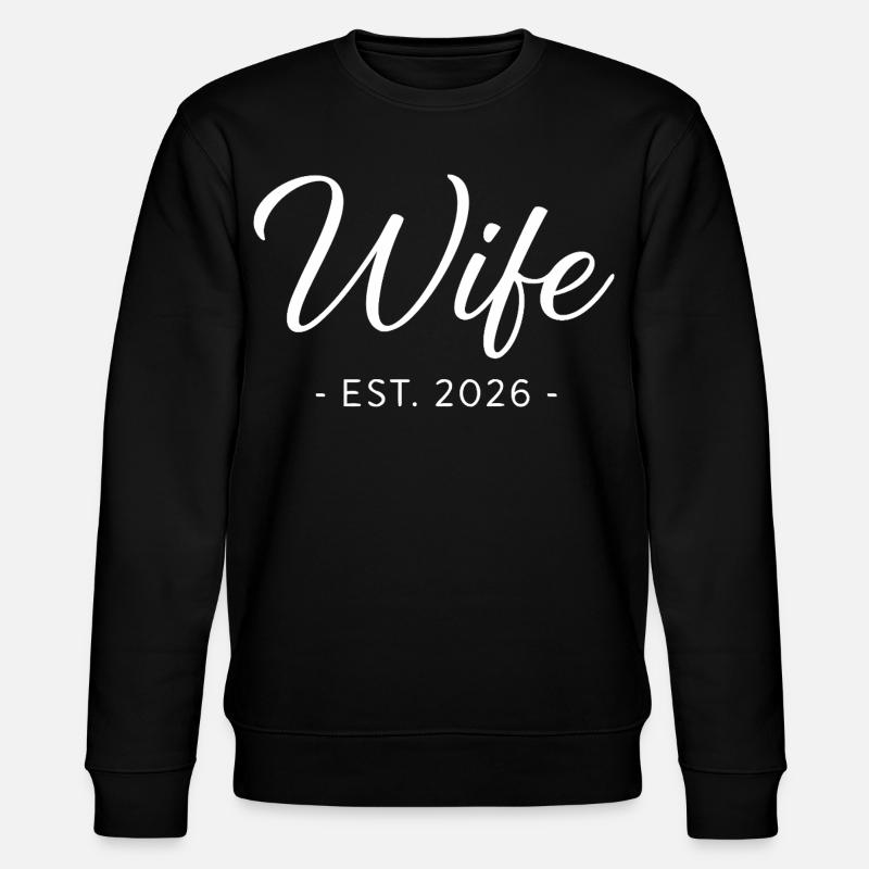 Épouse fondée en 2026 Mariée - Sweat bio CHANGER Stanley/Stella Unisexe - noir
