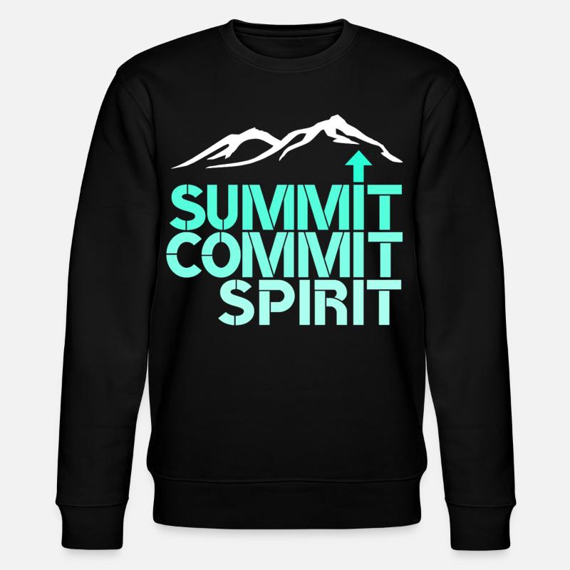 Spirit Commit Summit - Stanley/Stella CHANGER Unisex Organic Sweatshirt - black