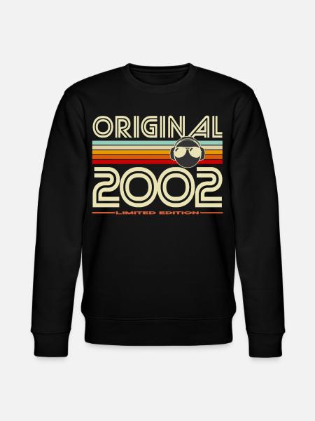 Original 2002 Limited Edition - Stanley/Stella CHANGER Unisex Organic Sweatshirt - black