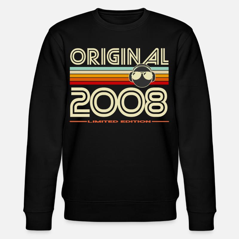 Original 2008 Édition Rétro - Sweat bio CHANGER Stanley/Stella Unisexe - noir
