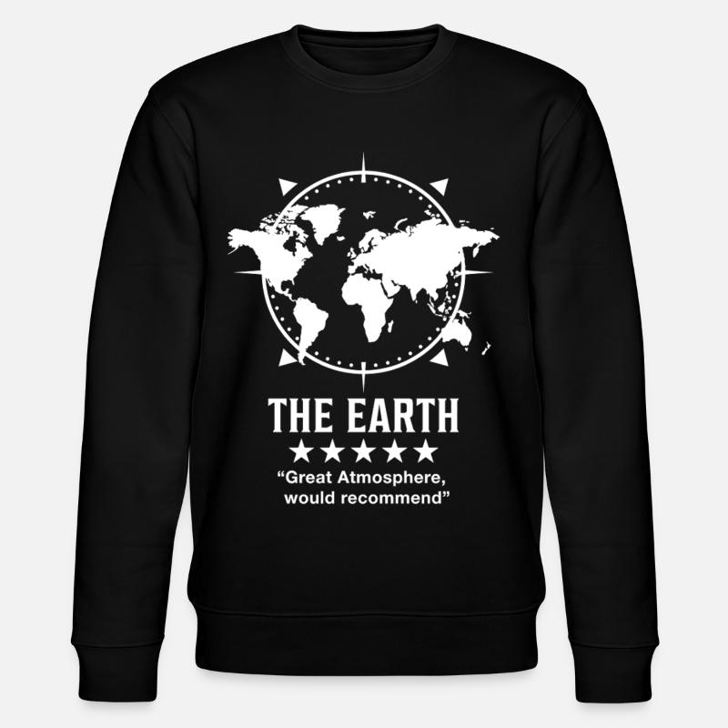 The_Earth_Great_Atmosphere_V2 - Sweat bio CHANGER Stanley/Stella Unisexe - noir