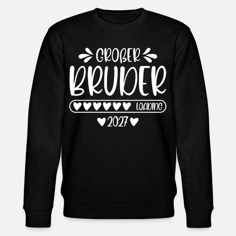 Big Brother 2027 loading - Stanley/Stella CHANGER Unisex Organic Sweatshirt - black
