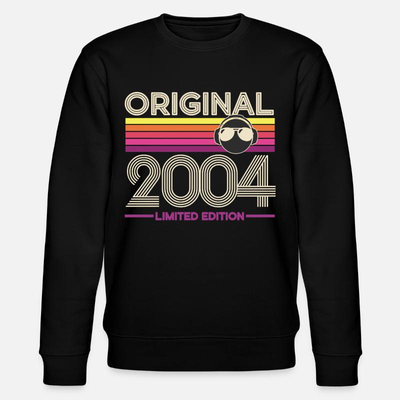 Original 2004 Limited Edition - Stanley/Stella CHANGER Unisex Organic Sweatshirt - black