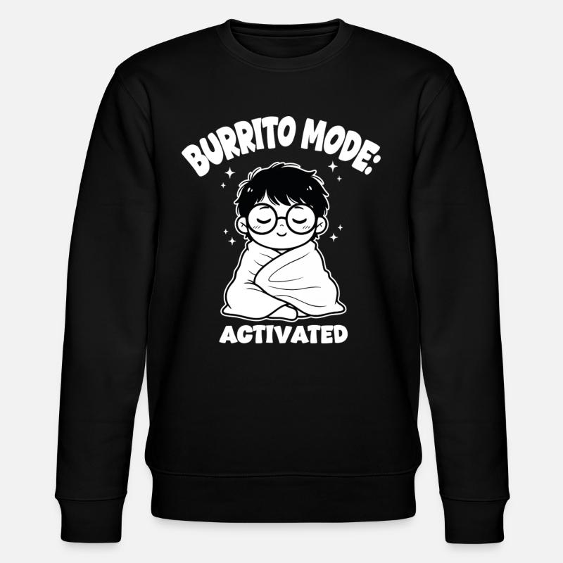 Couverture Burrito Mode - Sweat bio CHANGER Stanley/Stella Unisexe - noir