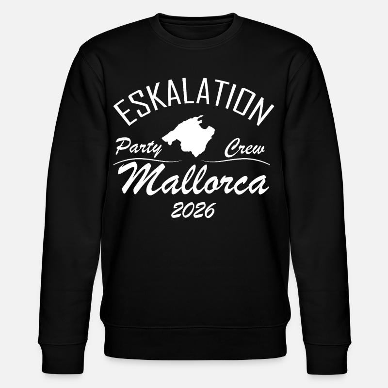 Eskalation Mallorca - Stanley/Stella Unisex Bio-Sweatshirt CHANGER  - Schwarz
