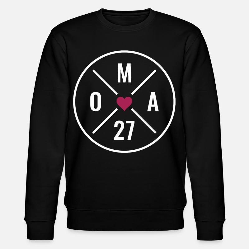 Granny 27 Cœur - Sweat bio CHANGER Stanley/Stella Unisexe - noir