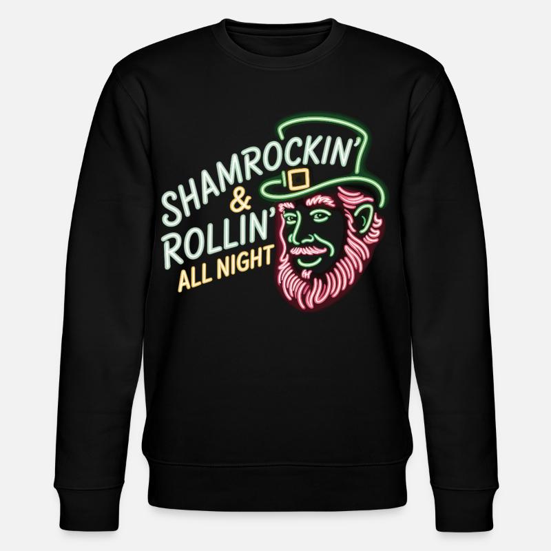 T-shirt du parti d’Irlande La Saint-Patrick - Sweat bio CHANGER Stanley/Stella Unisexe - noir