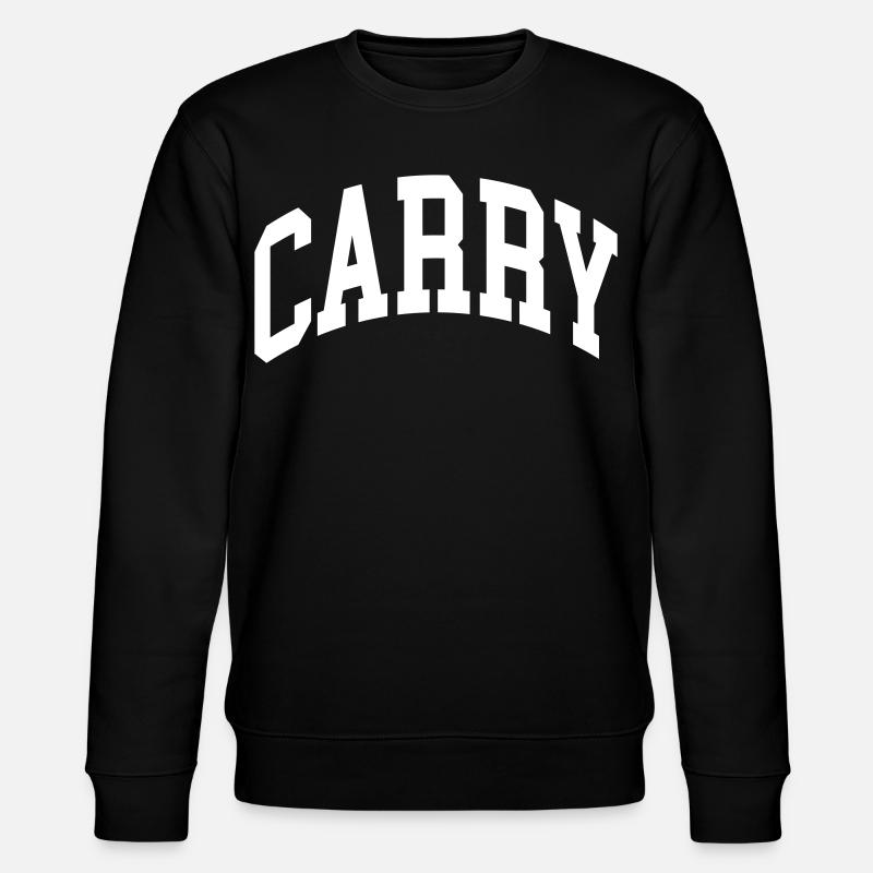 Carry - Stanley/Stella Unisex Bio-Sweatshirt CHANGER  - Schwarz