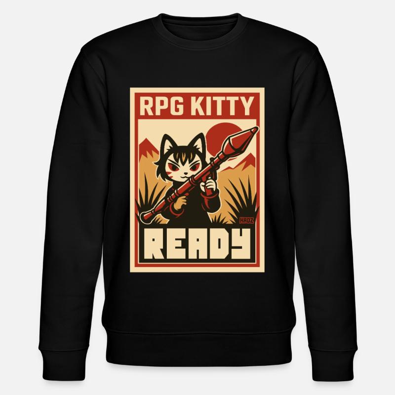 Affiche RPG Kitty Ready - Sweat bio CHANGER Stanley/Stella Unisexe - noir