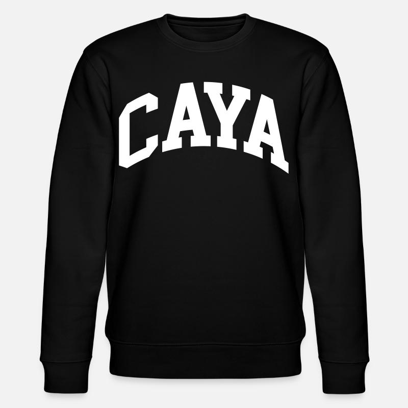 Caya - Stanley/Stella Unisex Bio-Sweatshirt CHANGER  - Schwarz