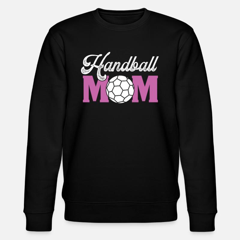 handball mom - Stanley/Stella Unisex Bio-Sweatshirt CHANGER - Schwarz