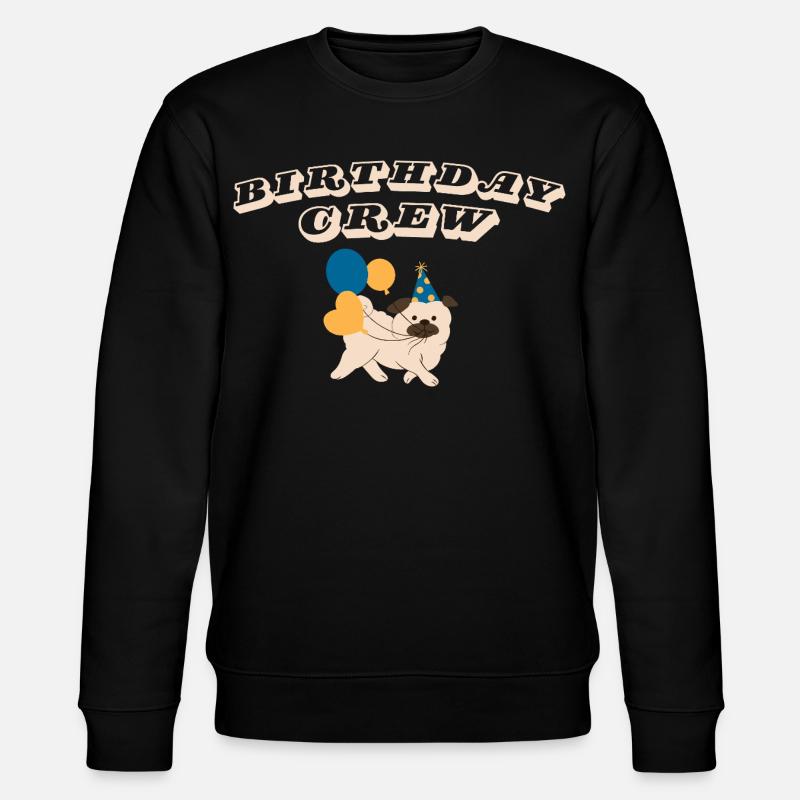 Équipe d’anniversaire - Sweat bio CHANGER Stanley/Stella Unisexe - noir